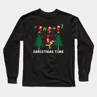 Noel, Christmas Time Long Sleeve T-Shirt